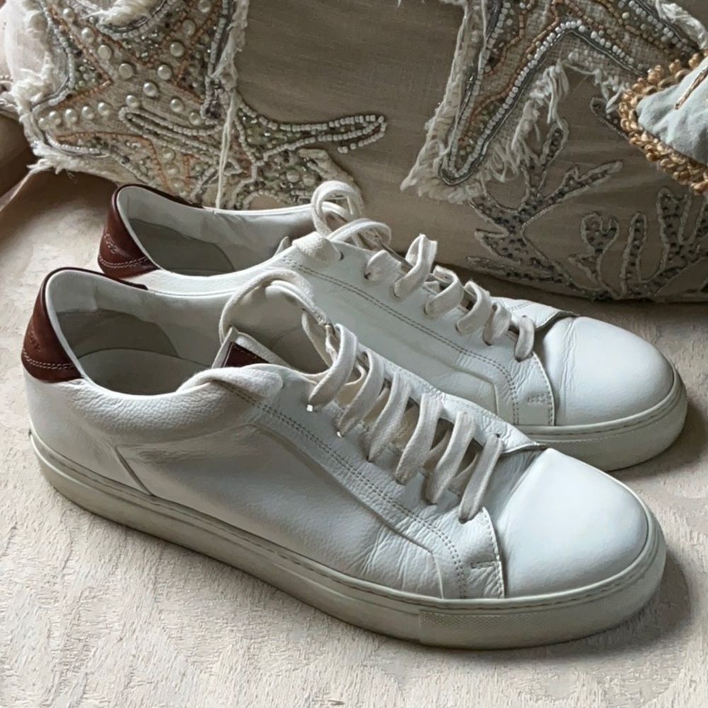 TO‎ BOOT NEW YORK Carlin White Sneaker ADAM DERRICK​ - Picture 5 of 9